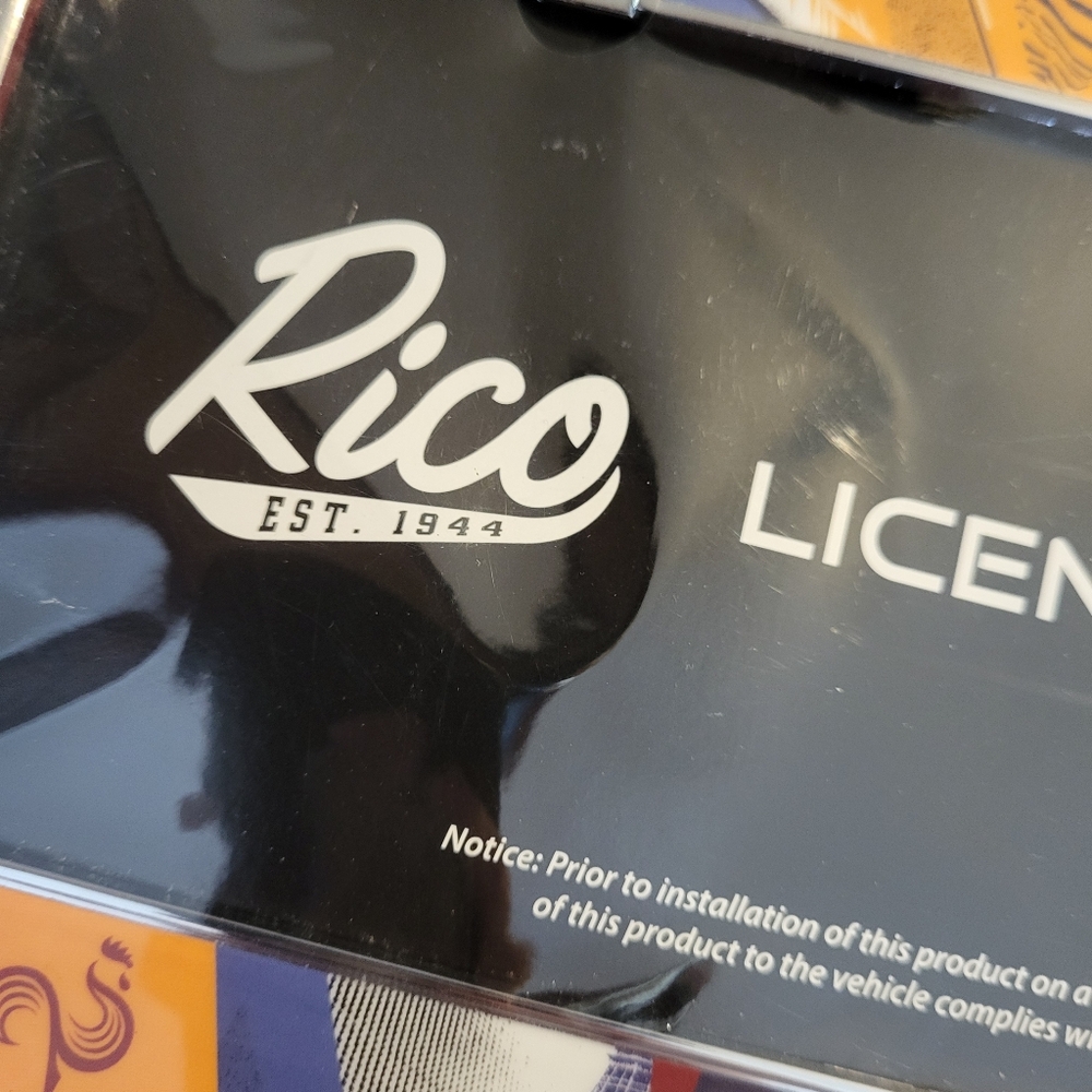 NEW Rico Paris Eternal License Plate Frame - Picture 2 of 12
